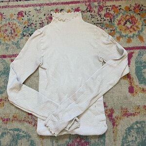 Free People white bodysuit, size small/medium